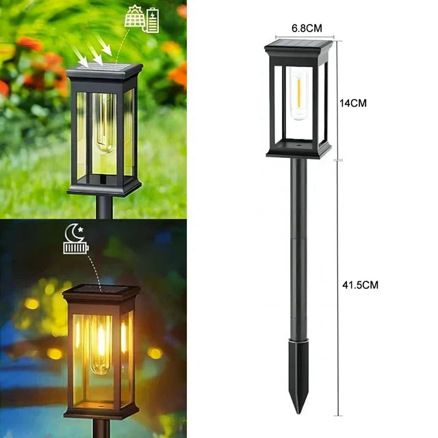 SolarLinea Solar-Lichterkette für Gartenwege – Solarleuchte – Ansicht 9 von 11