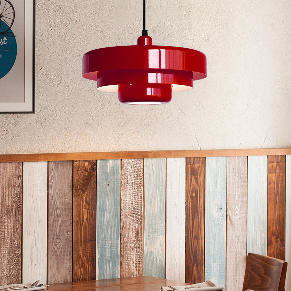 IronTrio Retro Eisen-Pendelleuchte 3-flammig – Ansicht 6 von 19