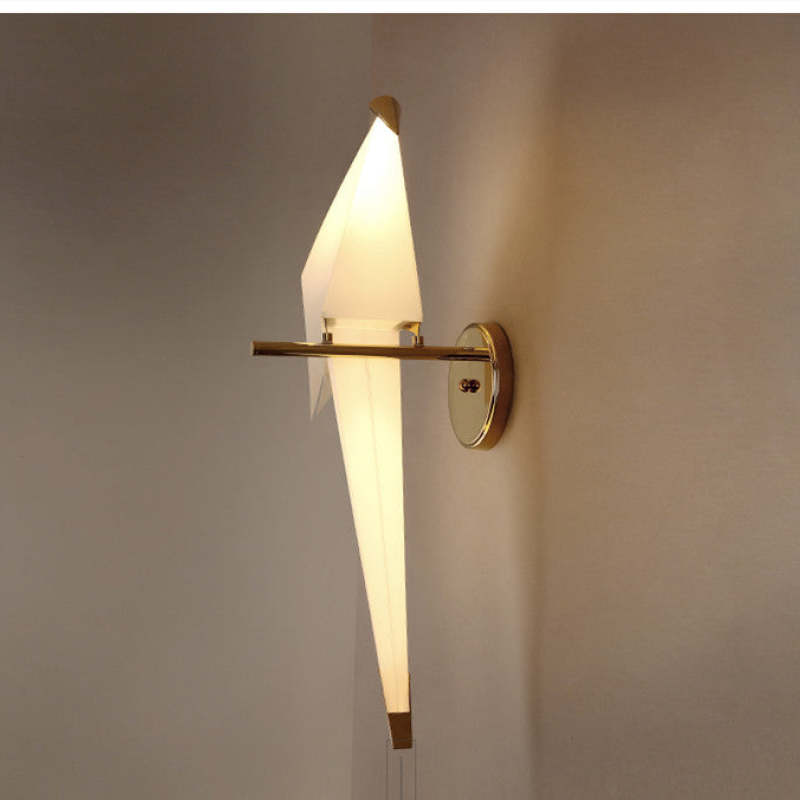 Aviluma Vogel-Wandleuchte mit warmem LED-Licht – Ansicht 10 von 15