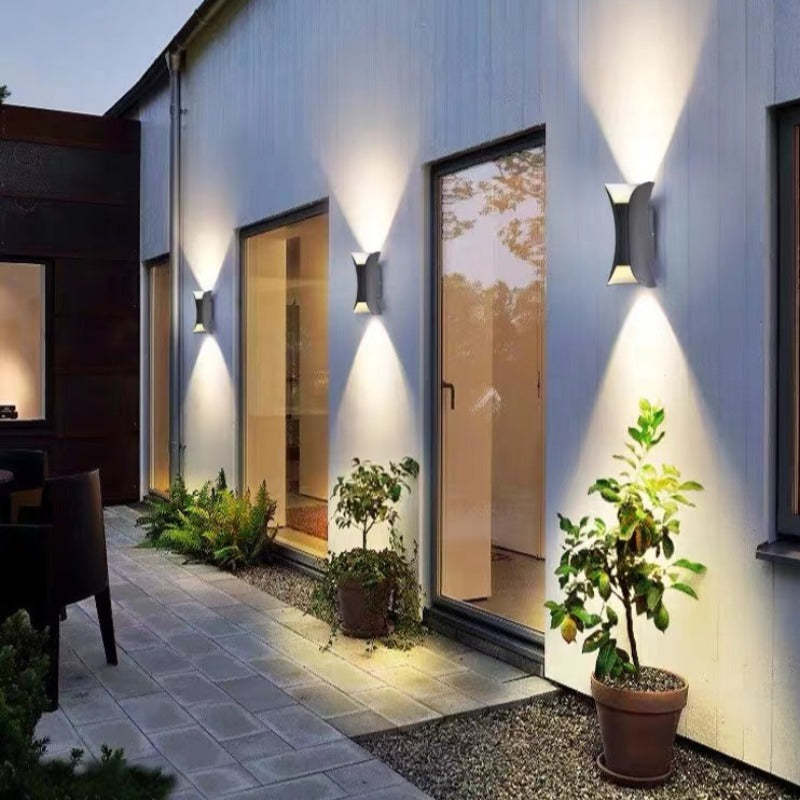 AmberLine Minimalistische LED-Wandleuchte für drinnen & draußen – Außenwandleuchte – Ansicht 2 von 19