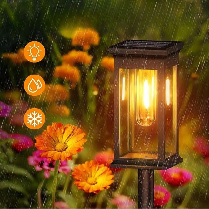 SolarLinea Solar-Lichterkette für Gartenwege – Solarleuchte – Ansicht 6 von 11