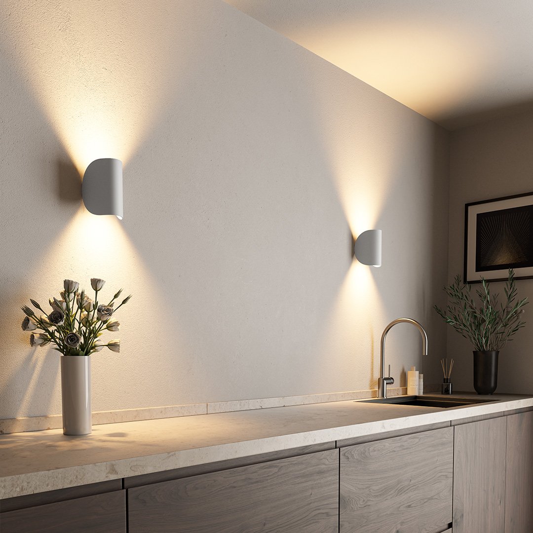 TwistArc Drehbare LED-Wandleuchte im Art-Déco-Stil – Ansicht 13 von 16