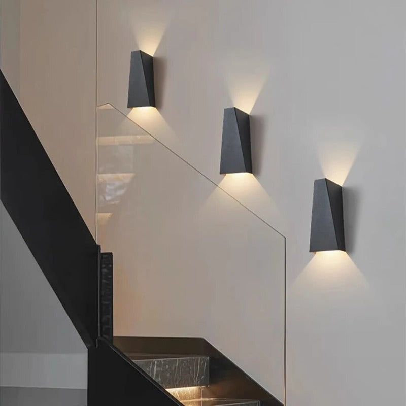 BeluFacet LED Außenwandleuchte mit klarem Licht – Ansicht 7 von 10