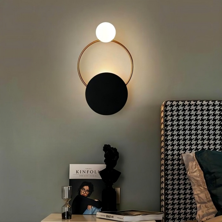 TrioLume LED-Wandleuchte mit drei Kreisformen – Ansicht 2 von 7