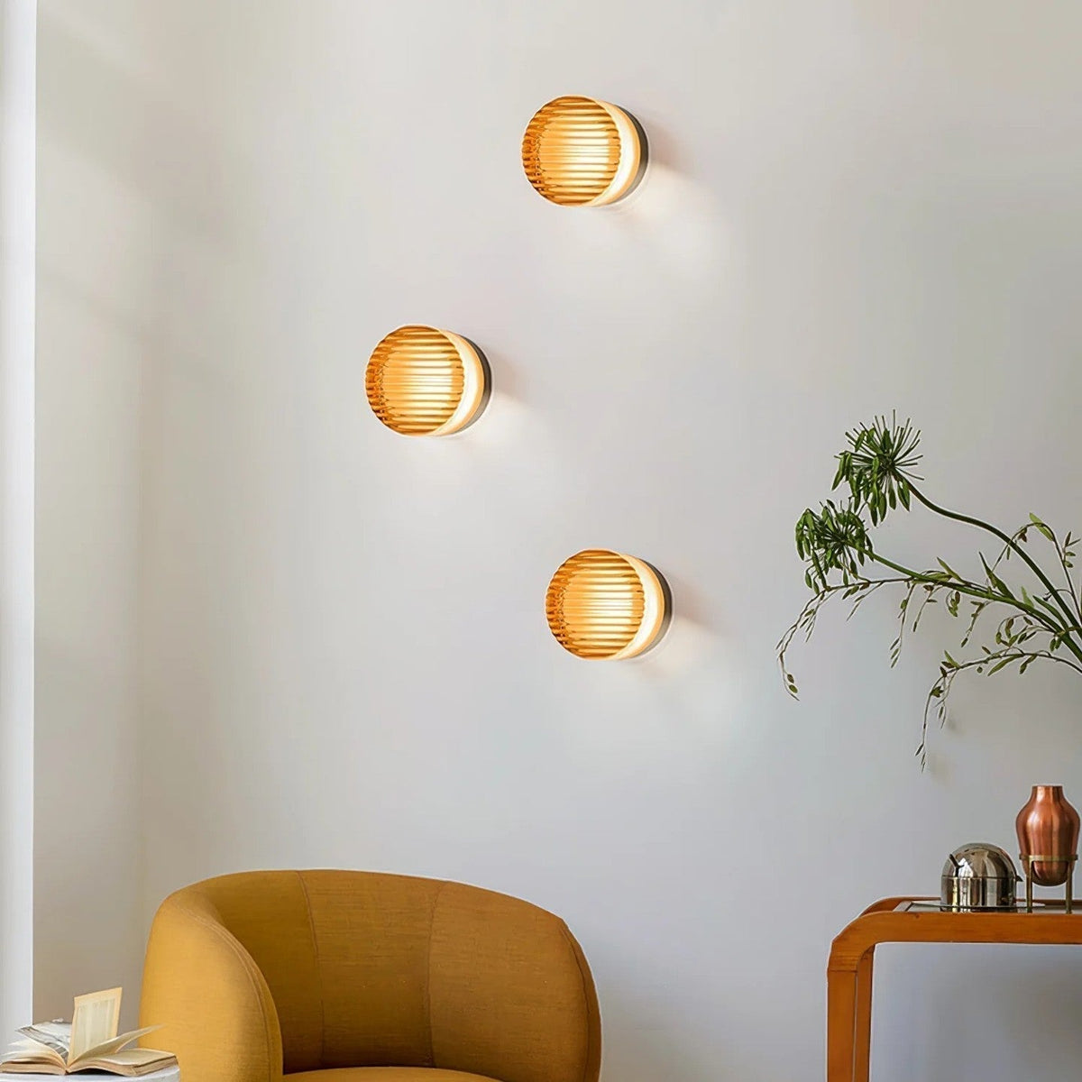 LumiWall Moderne LED-Wandleuchte für innen und außen – Außenwandleuchte