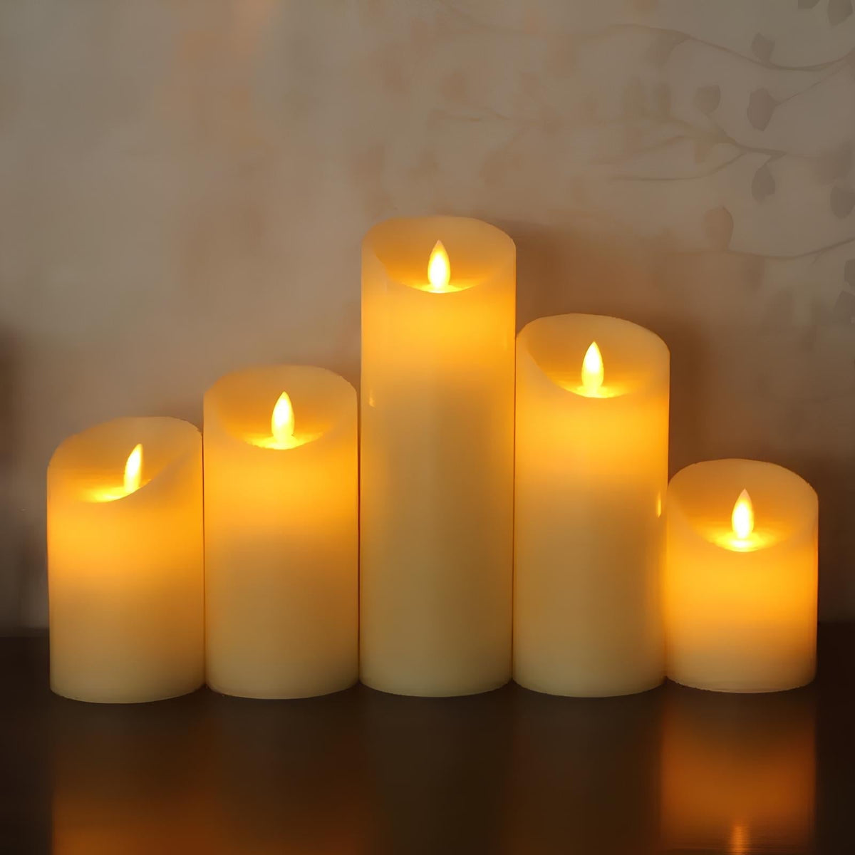 WarmGlow Flammenlose LED-Kerzen für drinnen & draußen – Ansicht 17 von 17