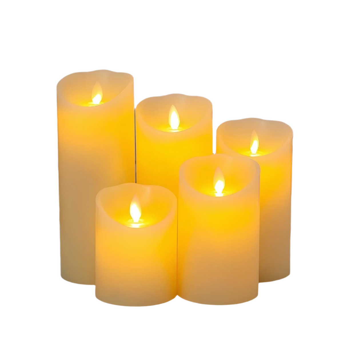 WarmGlow Flammenlose LED-Kerzen für drinnen & draußen – Ansicht 8 von 17
