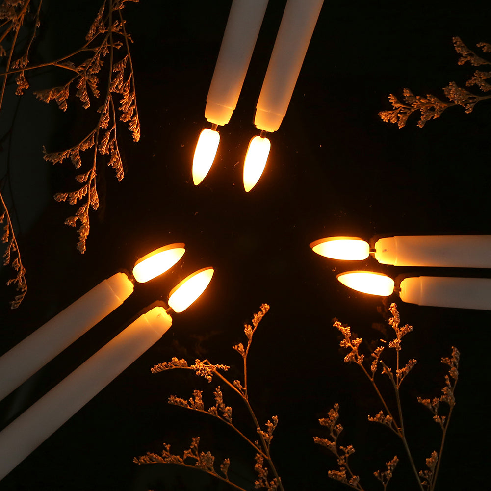 FlamoVela Flammenlose LED-Kronleuchterkerzen mit Fernbedienung – LED-Kerzen – Ansicht 7 von 9