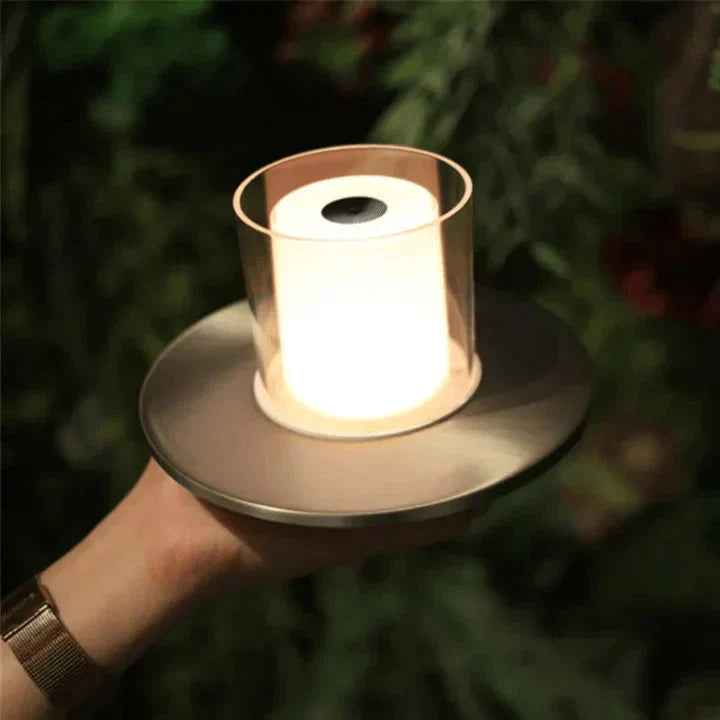 LumiFlame Induktive LED-Kerzenlampe für drinnen & draußen – Ansicht 7 von 20