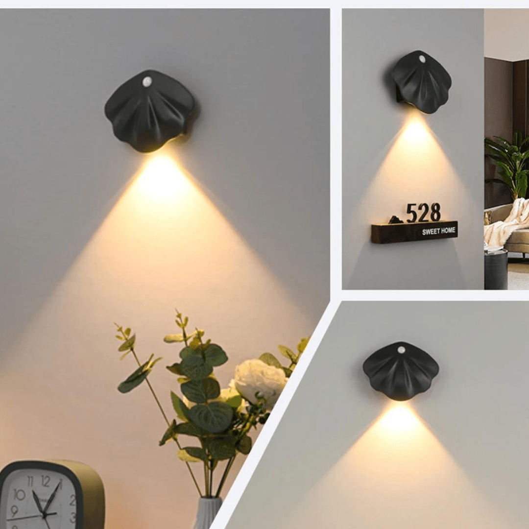 LunaShell LED-Nachtlicht mit Bewegungssensor – Ansicht 4 von 7