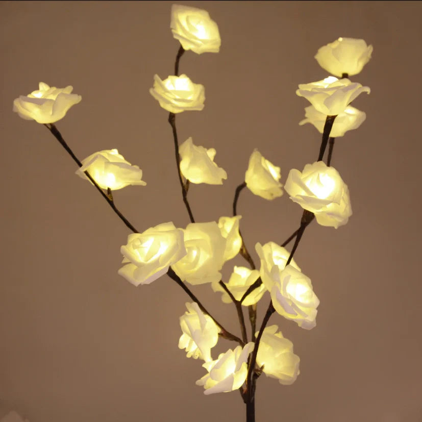 SilvaLux Kabelloser LED-Lichterzweig, biegsam & warmweiß – Lichterkette – Ansicht 8 von 23