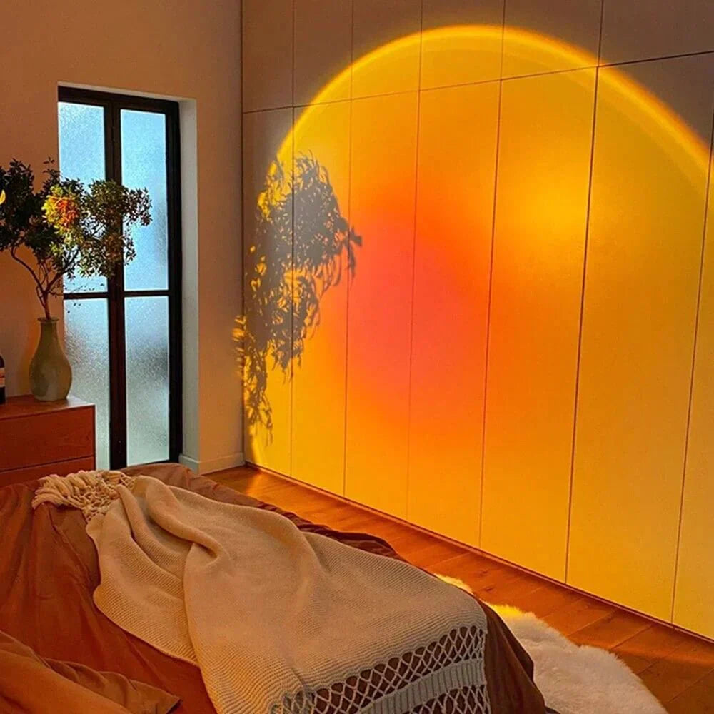 SunsetAura Sunset-Projektorlampe für dein Zuhause – Dekoleuchte – Ansicht 3 von 8