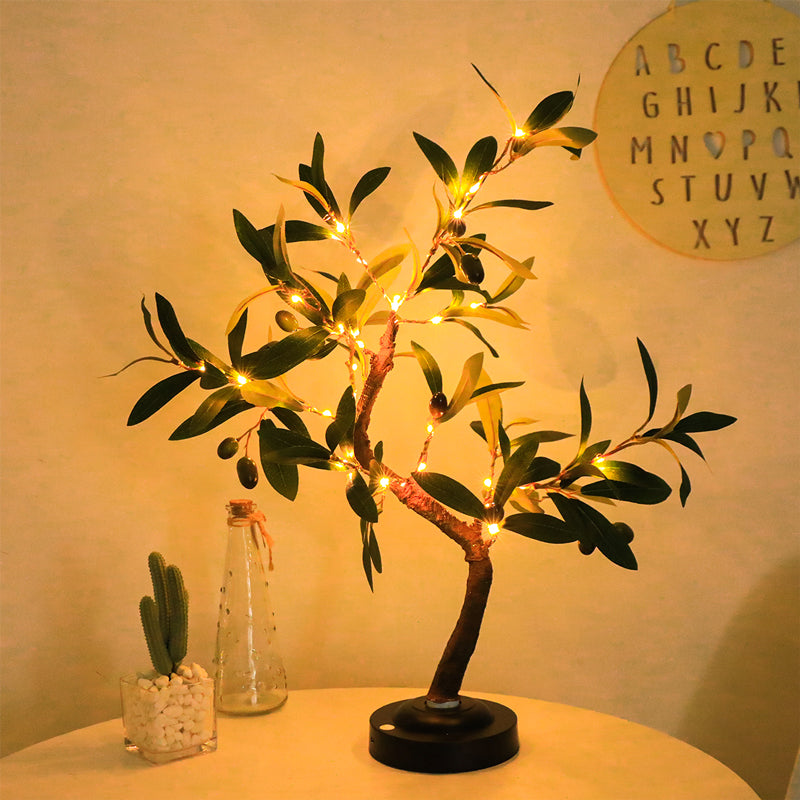 AurumZweig LED-Baumlampe mit Warmlicht in Gold – Dekoleuchte – Ansicht 2 von 8