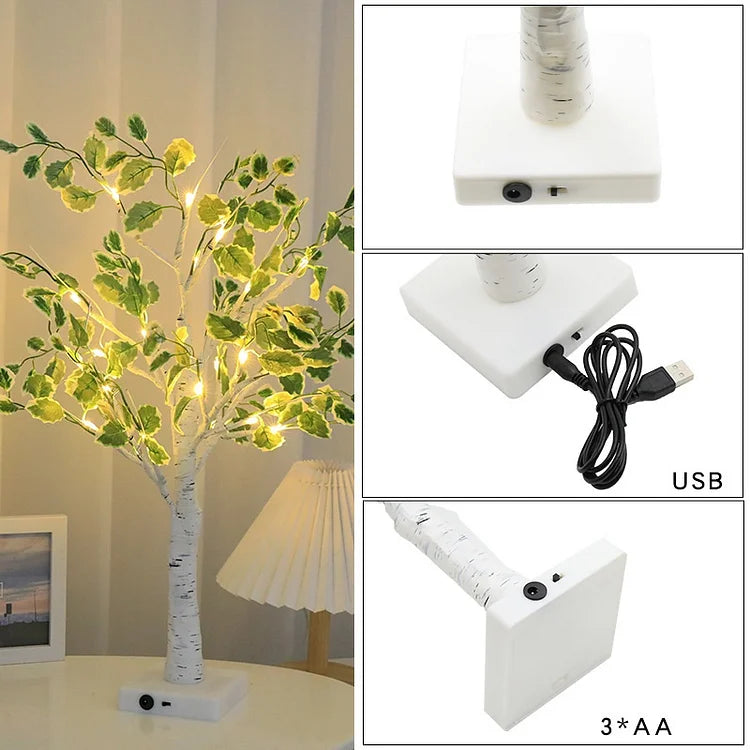GlowPine LED-Baumleuchte im Weihnachtsstil – Weihnachtsbeleuchtung – Ansicht 2 von 8