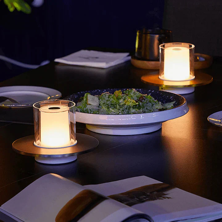 Noctavia LED-Induktionslampe mit Kerzenflackereffekt – LED-Kerzen