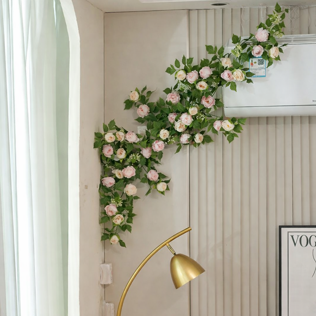 BloomLight LED-Rosengirlande für Wanddekoration – Lichterkette – Ansicht 4 von 5