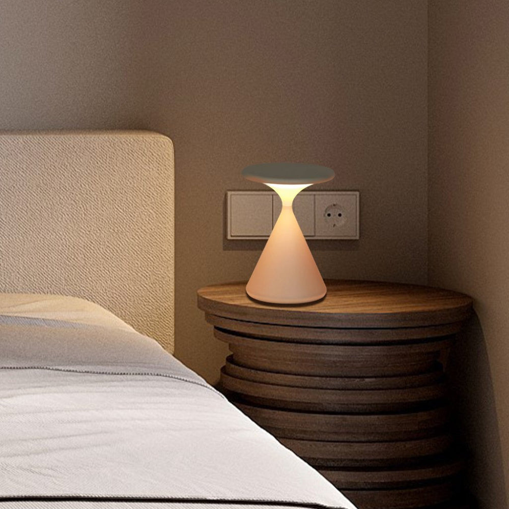 LumaTouch Kabellose LED-Tischlampe mit Touch-Dimmer – kabellose Tischleuchte – Ansicht 3 von 11