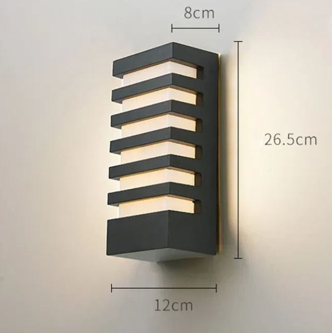 LiraLine Aluminium LED-Wandleuchte mit Farbwahl – Ansicht 10 von 11
