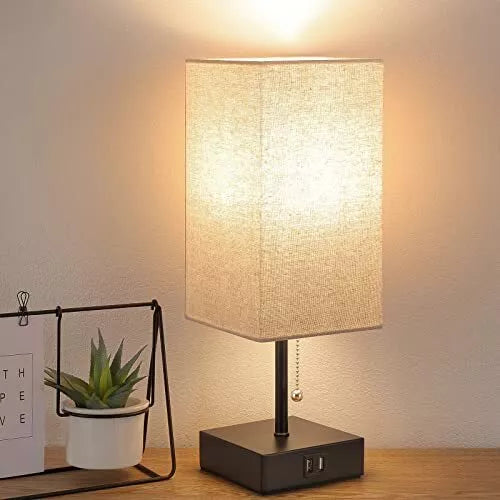 SkaraCove Dimmbare Tischleuchte mit 3 Lichtfarben & USB-Anschluss – Schreibtischlampe – Ansicht 2 von 14