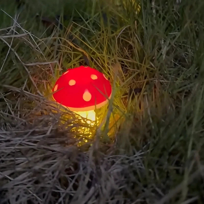 FeenLux Solar-Lichterkette mit Leuchtpilzen, IP65 – Ansicht 9 von 9