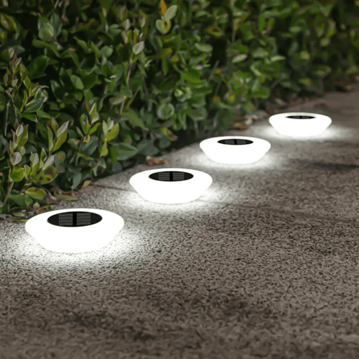 LumiSpot Solar-Bodenstrahler für Einfahrt & Garten – Solarleuchte aus Stoff