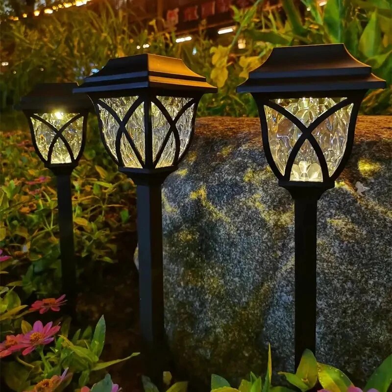 GartenGlanz Solar Wegeleuchten fürs Blumenbeet – Solarleuchte – Ansicht 5 von 7